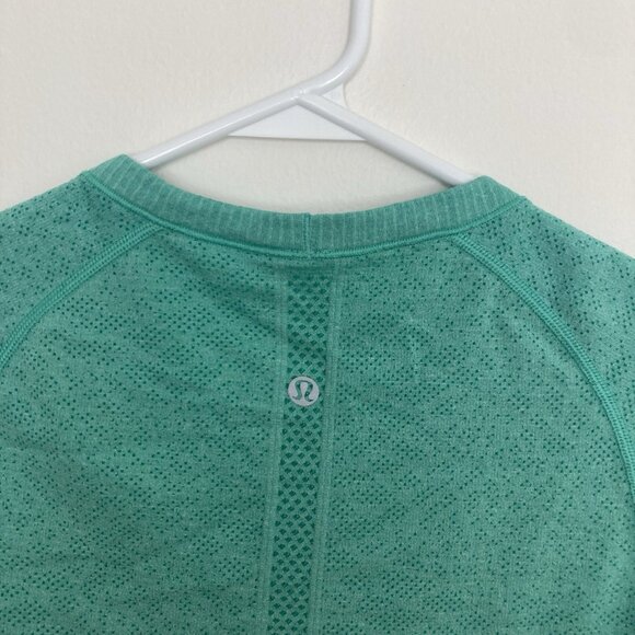 Lululemon Swiftly Tech Shirt Green Size 6 - Picture 4 of 5
